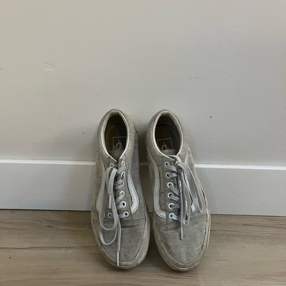 There vans, size 6.5 US women’s, gray. - Picture 7 of 7